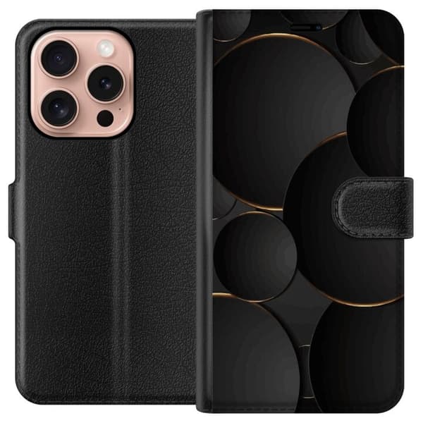 Pung Taske til Apple iPhone 16 Pro med Luksus Cirkler
