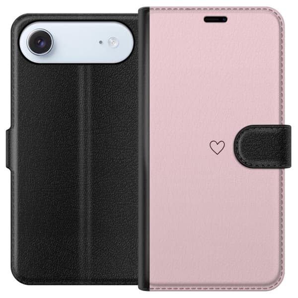 Plånboksfodral till Apple iPhone 17 Air med Litet Hjärta