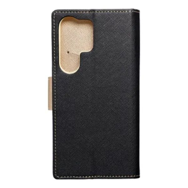 Galaxy S24 Ultra Plånboksfodral Fancy - Svart Svart