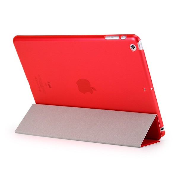 Tri-fold fodral till iPad 9.7 2017. Röd Röd