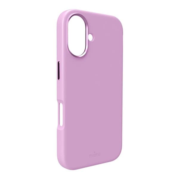 Puro iPhone 16 Plus Telefontaske Magsafe Icon Pro Silikone - Lyserød Rosa