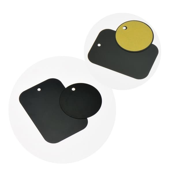 Badge til magnet Mobiltelefonholder Sort Black