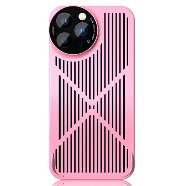 iPhone 12 Pro Max -kuori, grafeenilämmönpoisto - vaaleanpunainen