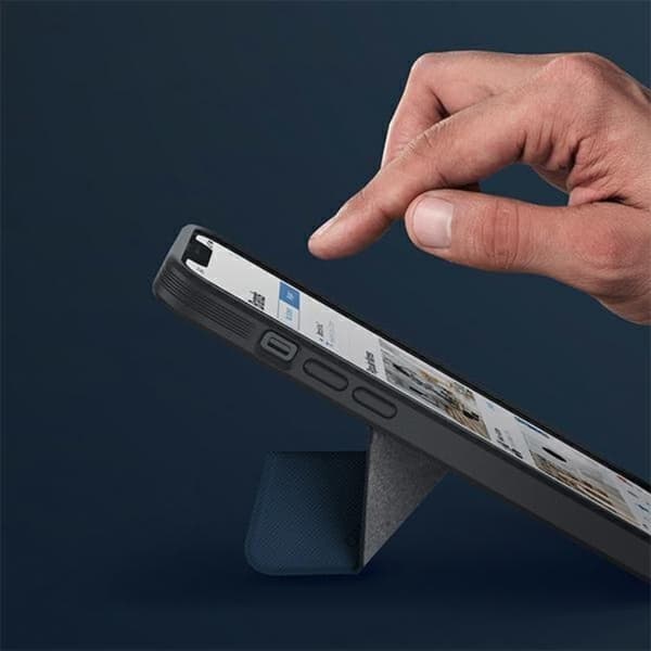 UNIQ iPhone 15 Pro -puhelinkuori Magsafe Transforma - sininen Blå
