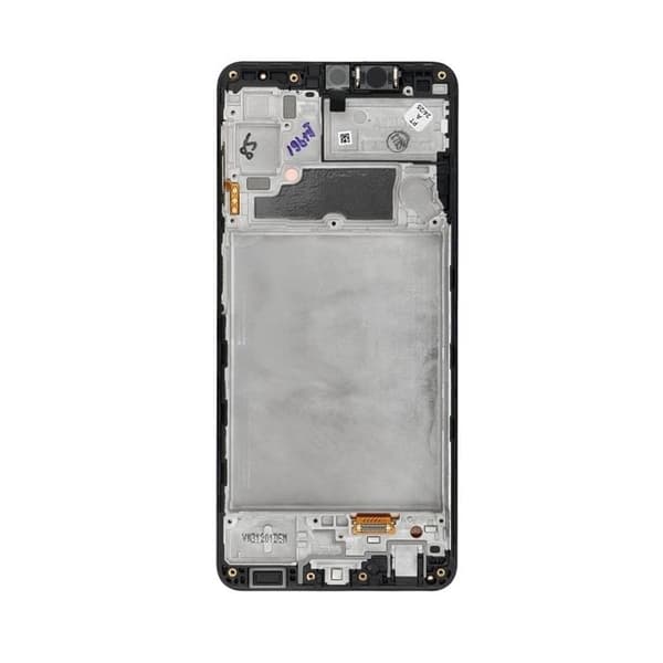 Galaxy A22 4G Skärm med LCD-display A225F Service Pack Svart