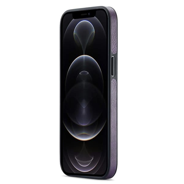 DG.MING Mobilskal till iPhone 12 / 12 Pro Logo View Lila