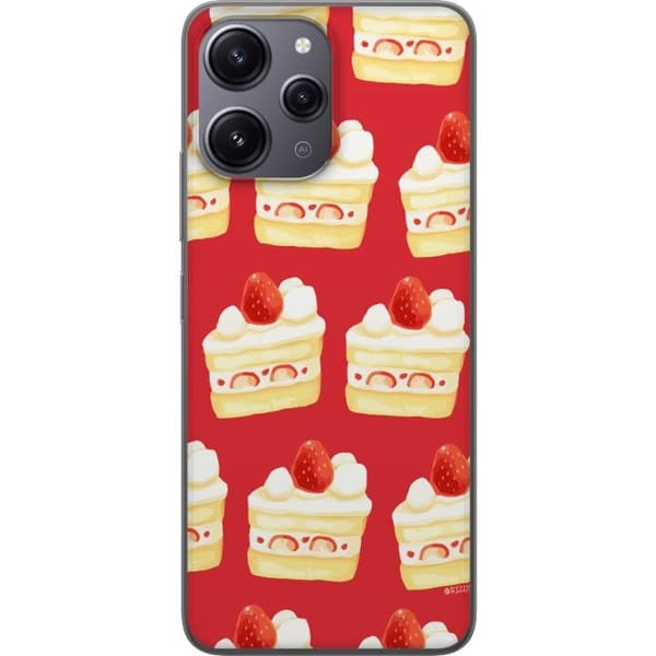 Telefontaske til Xiaomi Redmi 12 med kage