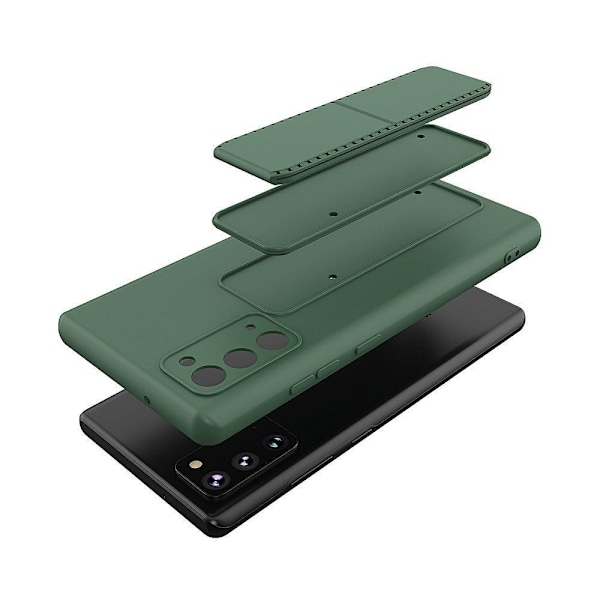 Wozinsky Kickstand SilikonSkal Samsung Galaxy Note 20 - Blå Blå