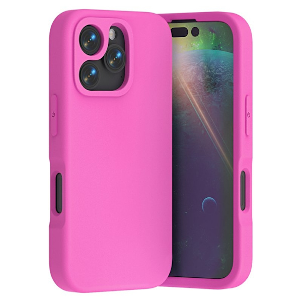 Mobilskal till iPhone 16 Pro Max Shockproof EVA - Rosa Rosa