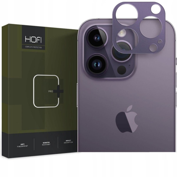 HOFI iPhone 14 Pro/14 Pro Max kameran linssin suojus karkaistua lasia, lil