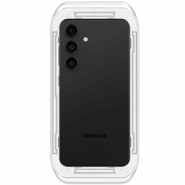 Spigen [2-Pack] Galaxy S24 Plus/S25 Plus Härdat glas Skärmskydd Transparent