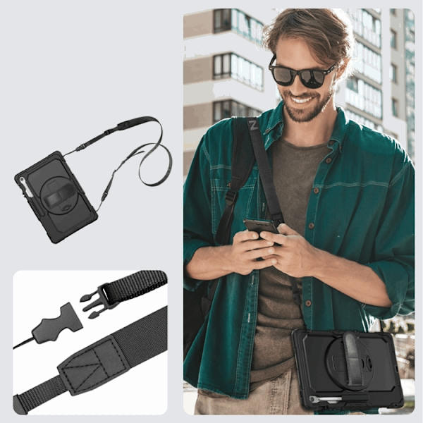 Tech-Protect Galaxy Tab S10 FE Plus Skal Solid - Svart Svart
