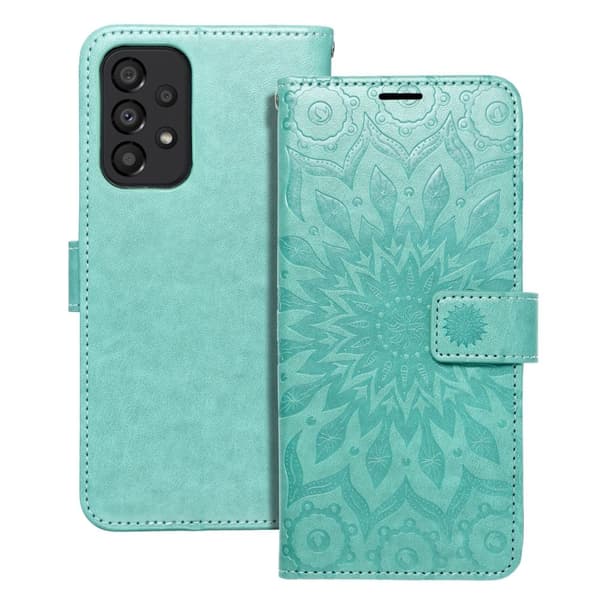 Forcell Galaxy A33 5G Etui Mezzo - Mandala Grøn Grön