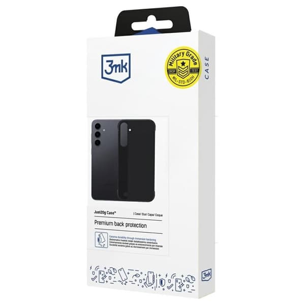 3MK Mobilskal till Galaxy S24 Plus Matt Just20g - Svart Black