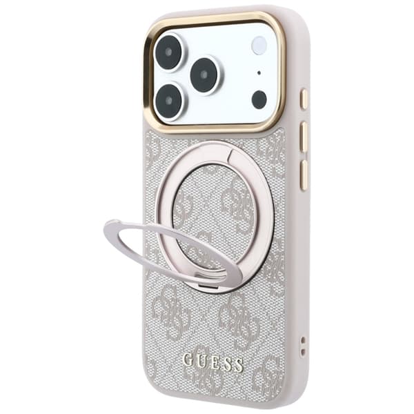 Guess Mobilskal För iPhone 18 Pro Max/17 Pro Max Magsafe Ringstativ 360 4G