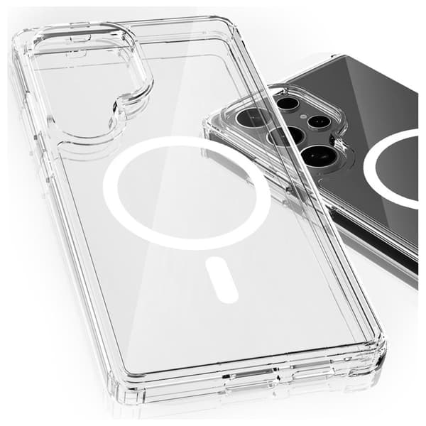 3MK Mobilskal till Galaxy S24 Ultra MagSafe Armor - Clear