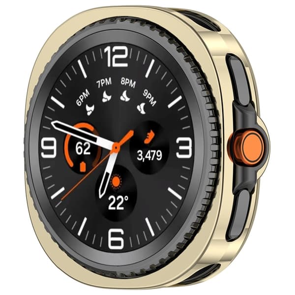 Galaxy Watch 8 Classic (46mm) Skal TPU Electroplating - Ljusguld Guld
