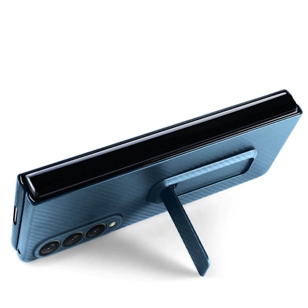 Carbon FIber Mobilskal till Samsung Galaxy Z Fold 3 - Grön Grön