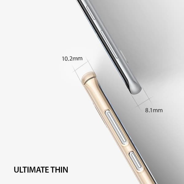 Holdbart Ringke Slim Taske til Samsung Galaxy S8 Plus - Guld Guld