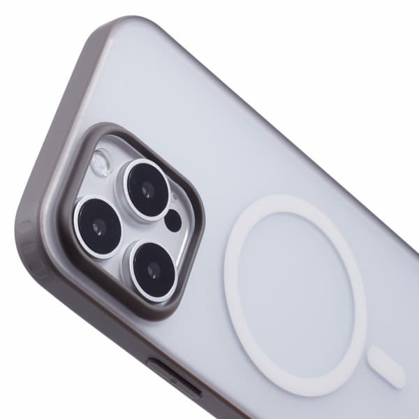 X-LEVEL Mobilskal till iPhone 16 Pro Magnetiskt PC+TPU Matt Grå