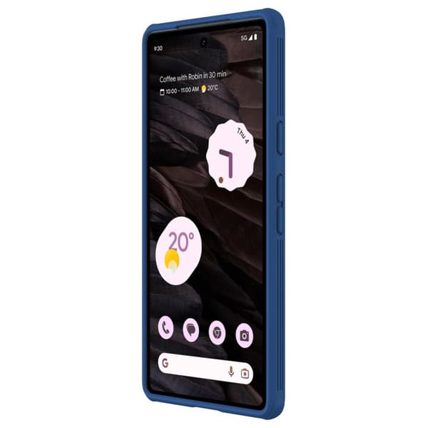 NILLKIN CamShield Pro Mobilskal till Google Pixel 7a med Kamera Skydd - Blå