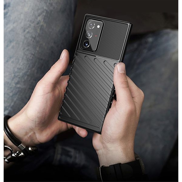 Thunder Twill Skal till Samsung Galaxy Note20 Ultra - Svart