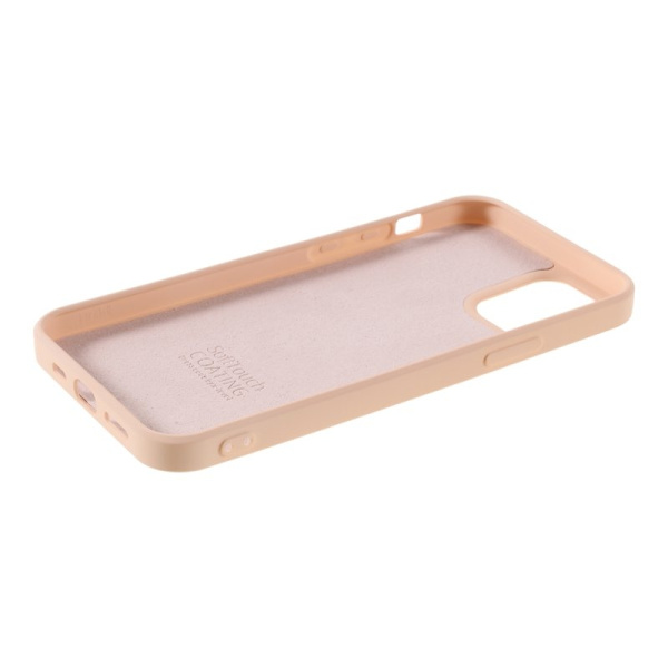 X-LEVEL Mobilskal till iPhone 12 mini i Liquid Silicone - Rosa