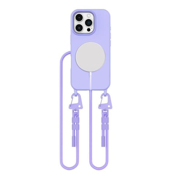 Tech-Protect iPhone 16 Pro Max Mobiltelefon Kravebetræk Magsafe - Lilla Lila