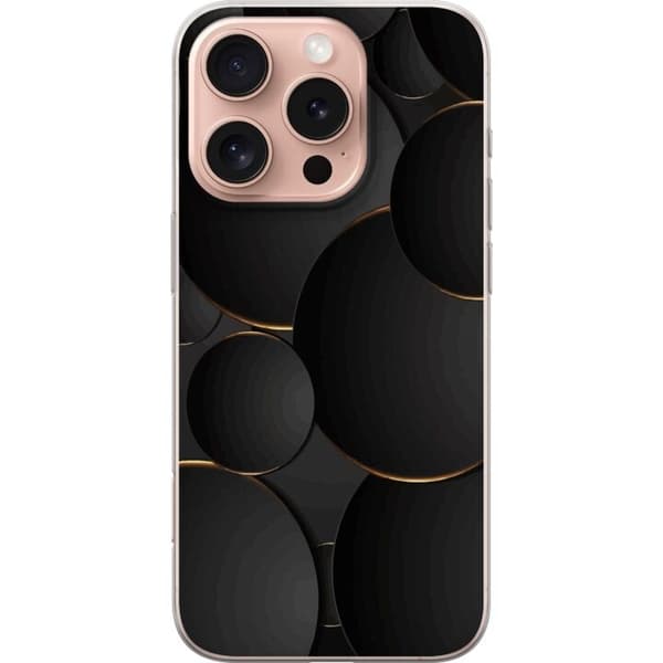 Telefontaske til Apple iPhone 16 Pro med luksus cirkler