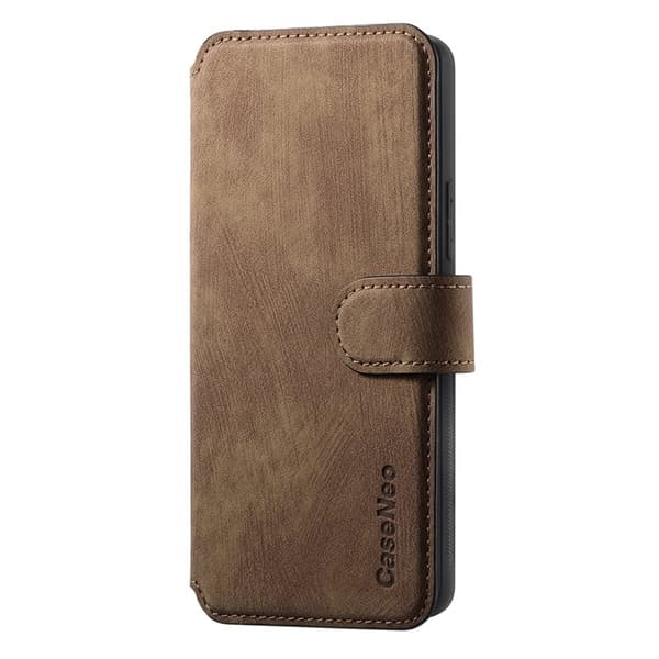 CASENEO Google Pixel 9a Plånboksfodral Konstläder - Brun
