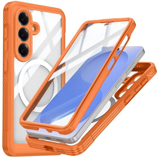Mobilskal till Samsung Galaxy S26 Plus Plast Magnetiskt - Orange