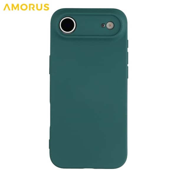 AMORUS Mobilskal till iPhone Air Precise Cutouts TPU Fiber - Armégrön Grön