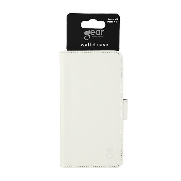 GEAR Lompakkokotelo iPhone XR:lle - Valkoinen White