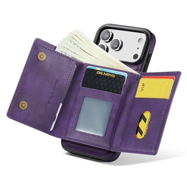 DG.MING M6 Series Mobilskal till iPhone 17 Pro Magnetiskt Lila