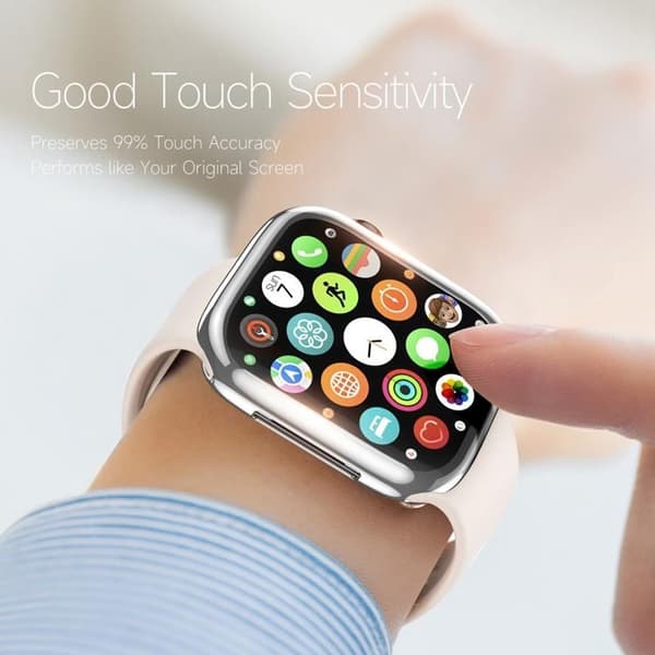 DUX DUCIS Apple Watch 7 41mm Skal Somo Flexible - Silver