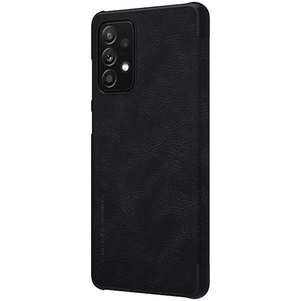 Nillkin Qin Wallet Case Galaxy A72 - Sort Black