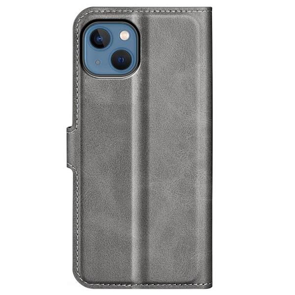 Flip Folio iPhone 14 Plus Plånboksfodral - Grå Gr