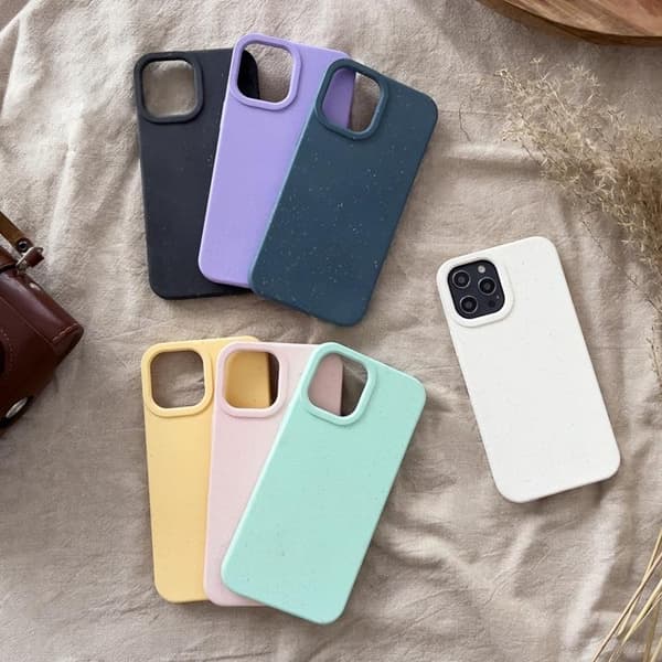 Eco Silikonikuori iPhone 11 Pro Max - Keltainen Gul