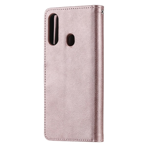 Detachable 2-in-1 Plånboksfodral Samsung Galaxy A20s - Rose Gold
