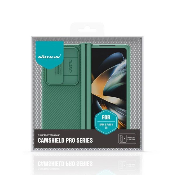 Nillkin Galaxy Z Fold 4 Cover Camshield Pro Simple - Blå