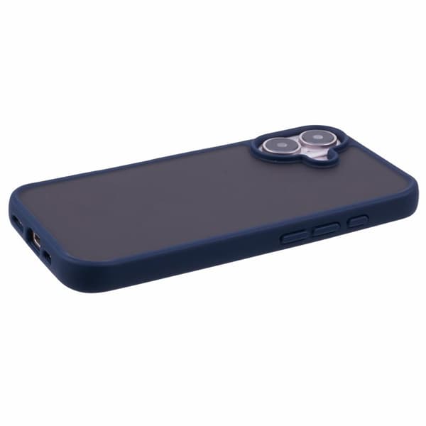 X-LEVEL Mobilskal till iPhone 16 Akryl TPU Skyddande Blå