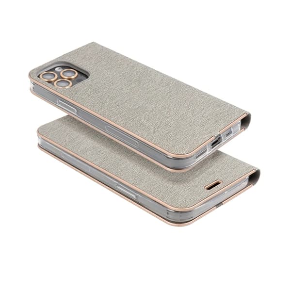 Xiaomi Redmi Note 14 5G Plånboksfodral Luna Guld - Silver Silver