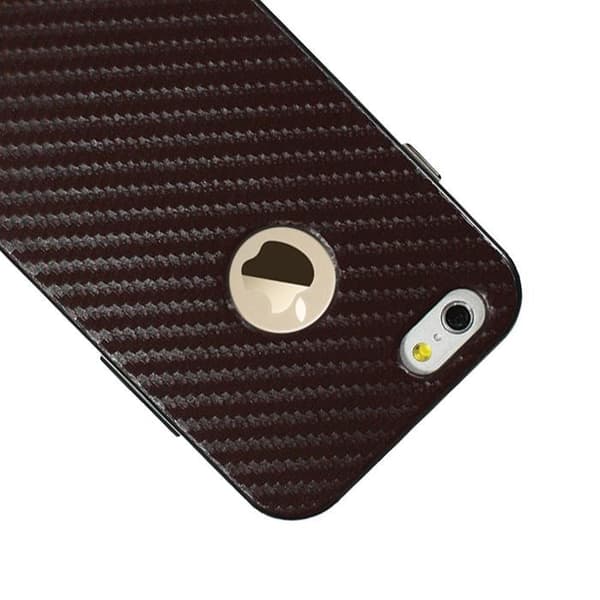 Mercury Bumper Skin Taske til Apple iPhone 6/6S - Brun Brown