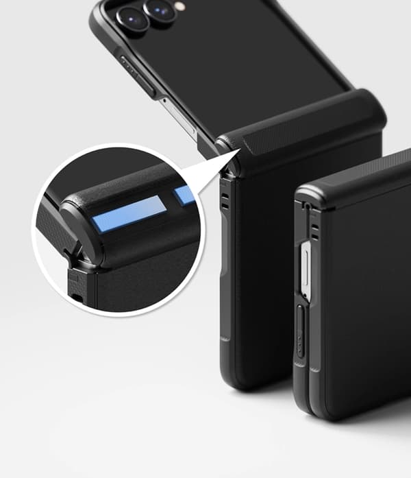 Ringke Mobilskal För Galaxy Z Flip 8 Onyx Flap - Svart