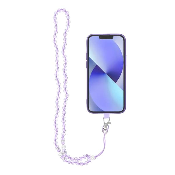 Crystal Diamond telefonhänge 74m - lila Lila