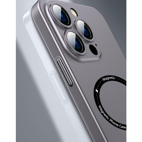 iPhone 14 Pro Max Skal Magsafe Ultra Thin - Ljusblå Blå