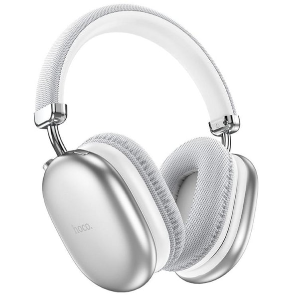 Hoco Bluetooth On-Ear Hörlurar Max - Silver