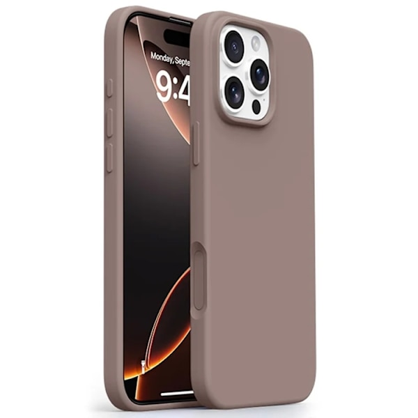 Mobilskal till iPhone 16 Pro Max MagSafe Ultra Thin Silikon Brun