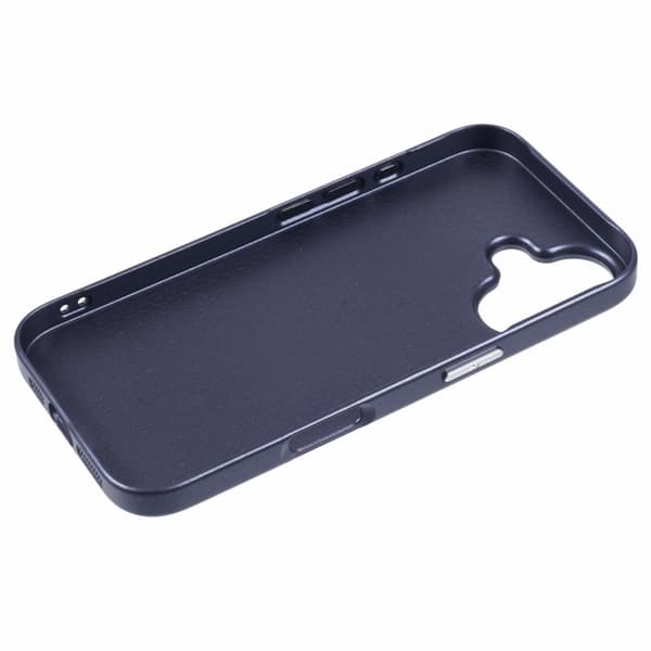 X-LEVEL Mobilskal till iPhone 16 Anti-Scratch Hårdplast Kolfiber Blå