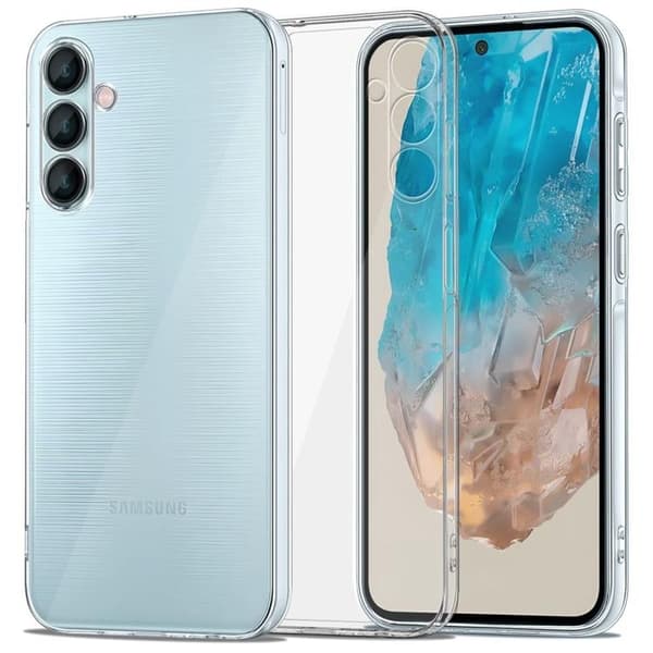 Tech-Protect telefontaske til Galaxy M35 5G Flexair - Klar Transparent